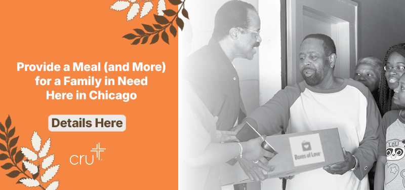 Provide a Meal and More) for a Family in Need Here in Chicago