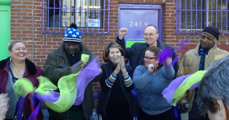 Ribbon-cutting celebration at Salt and Sea Mission